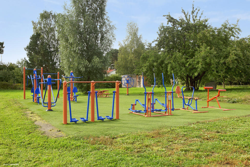 Utegym vid Borgenparken 