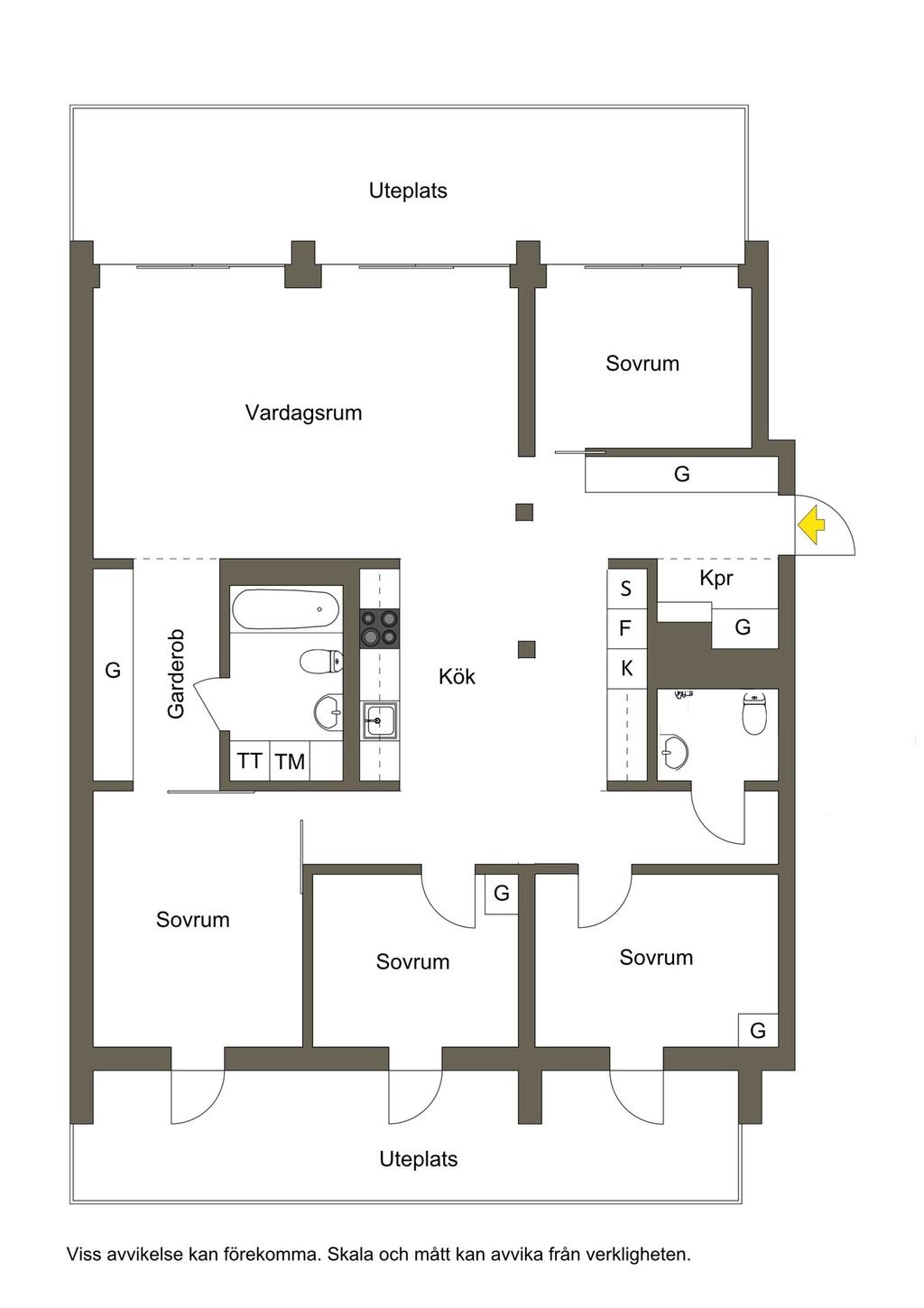 Alternativ planritning, möjlig 5:a