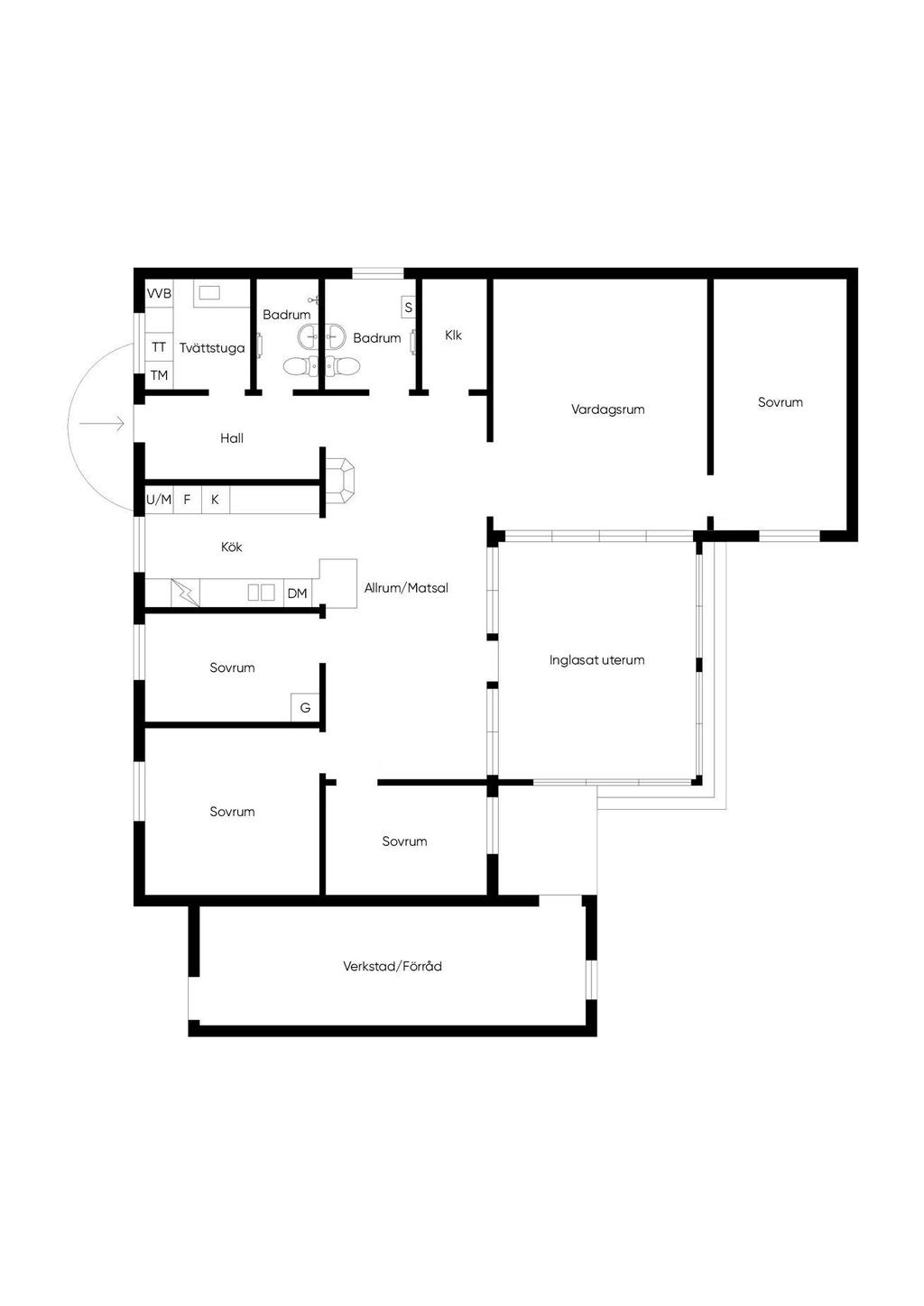 Alternativ planlösning