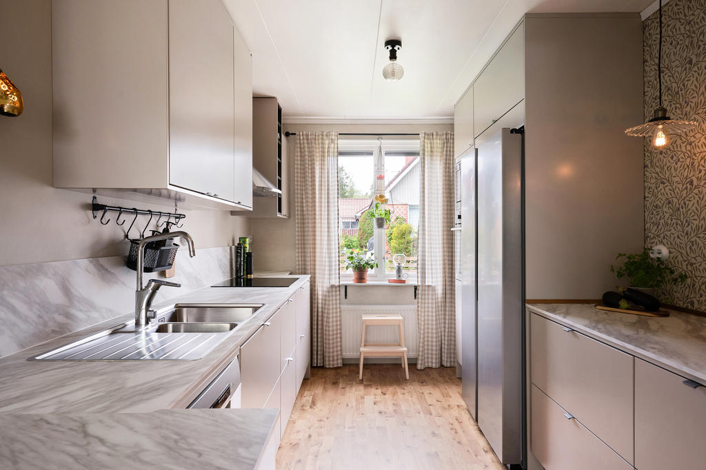 Smakfullt renoverat kök