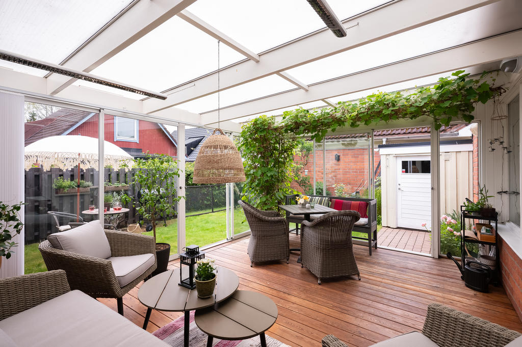 Mysigt uterum med plats för önskat möblemang