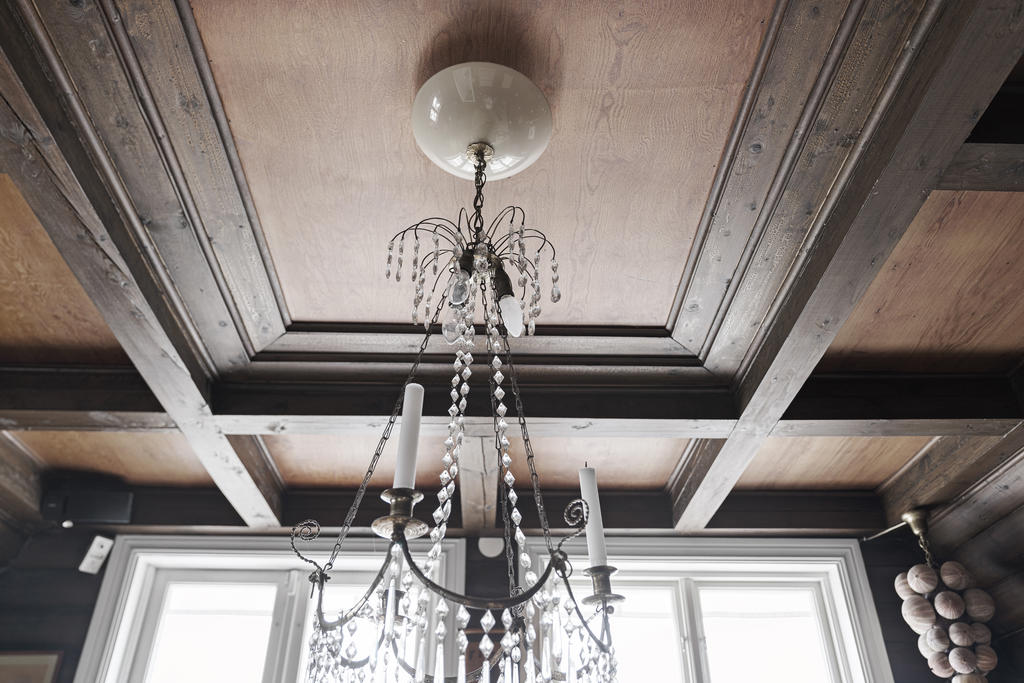 Vackra takdekorationer.