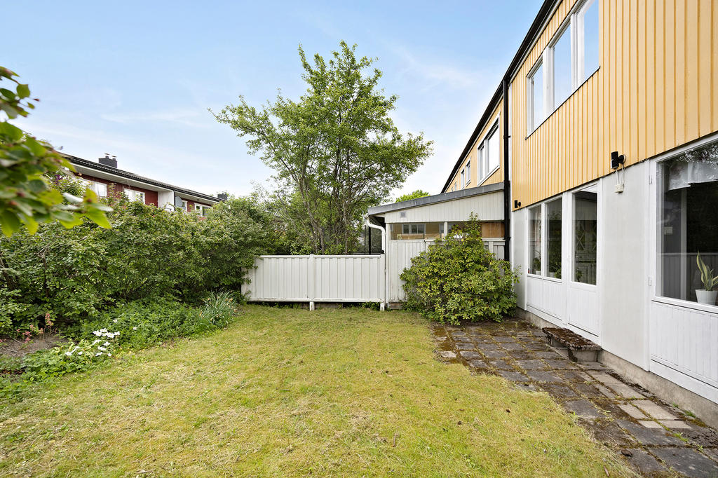 Uteplats på baksidan