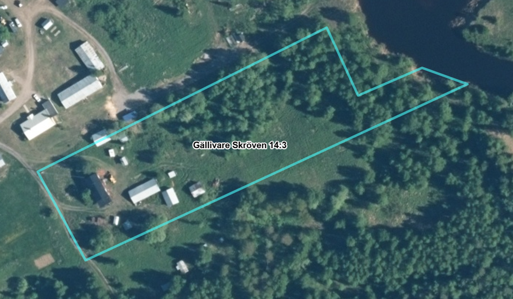 Ca 1ha tomt alldeles intill Skrövån