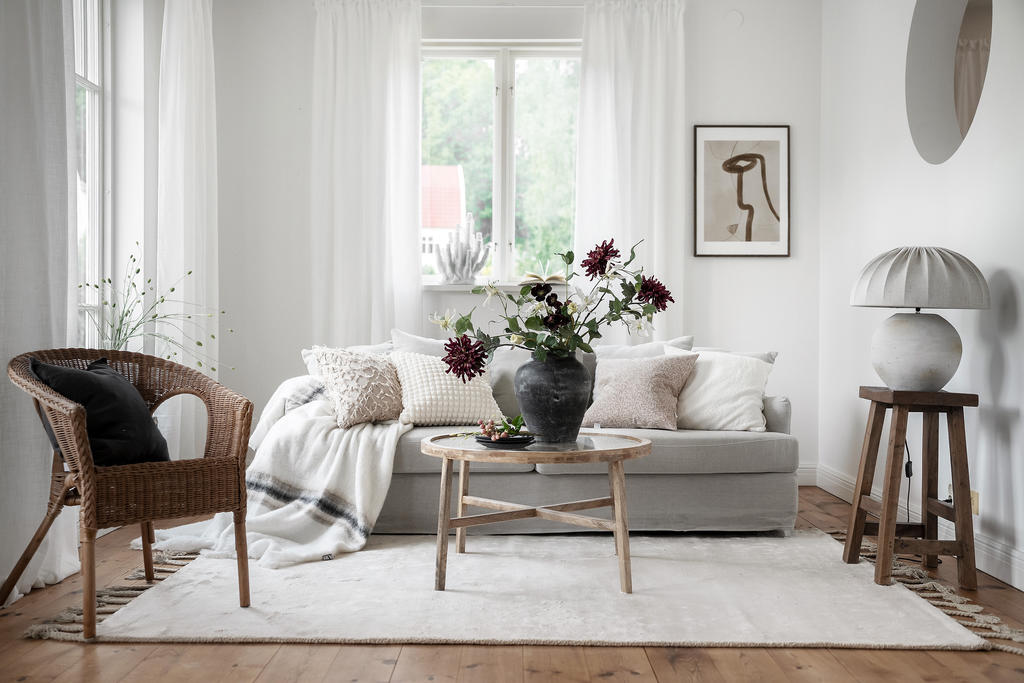 Vardagsrum nedre etage