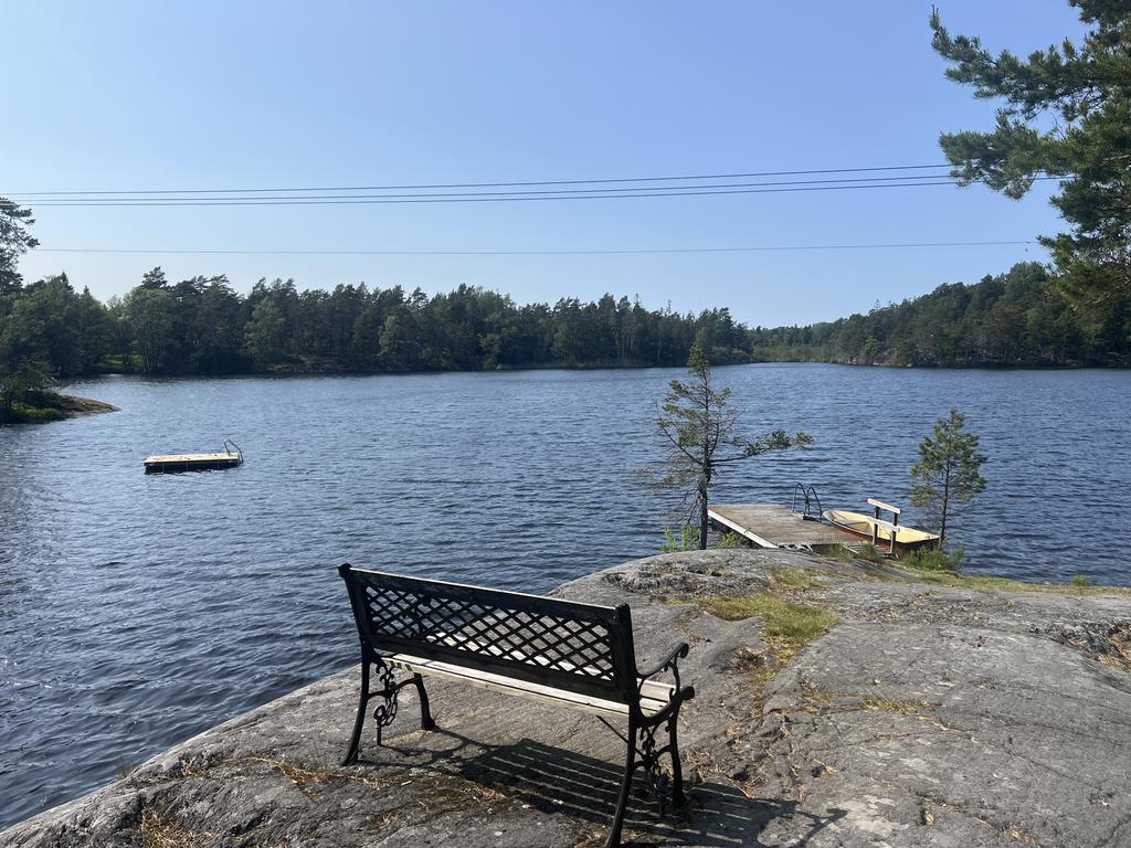 Badplats i Bodatorpssjön