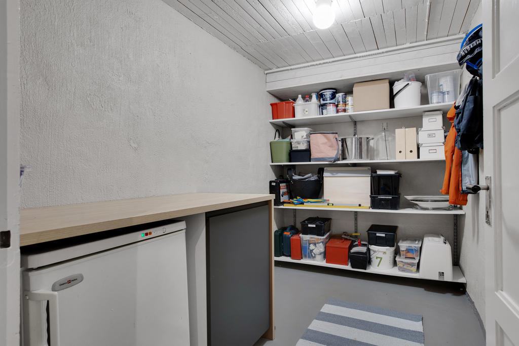 Förråd, källarplan 