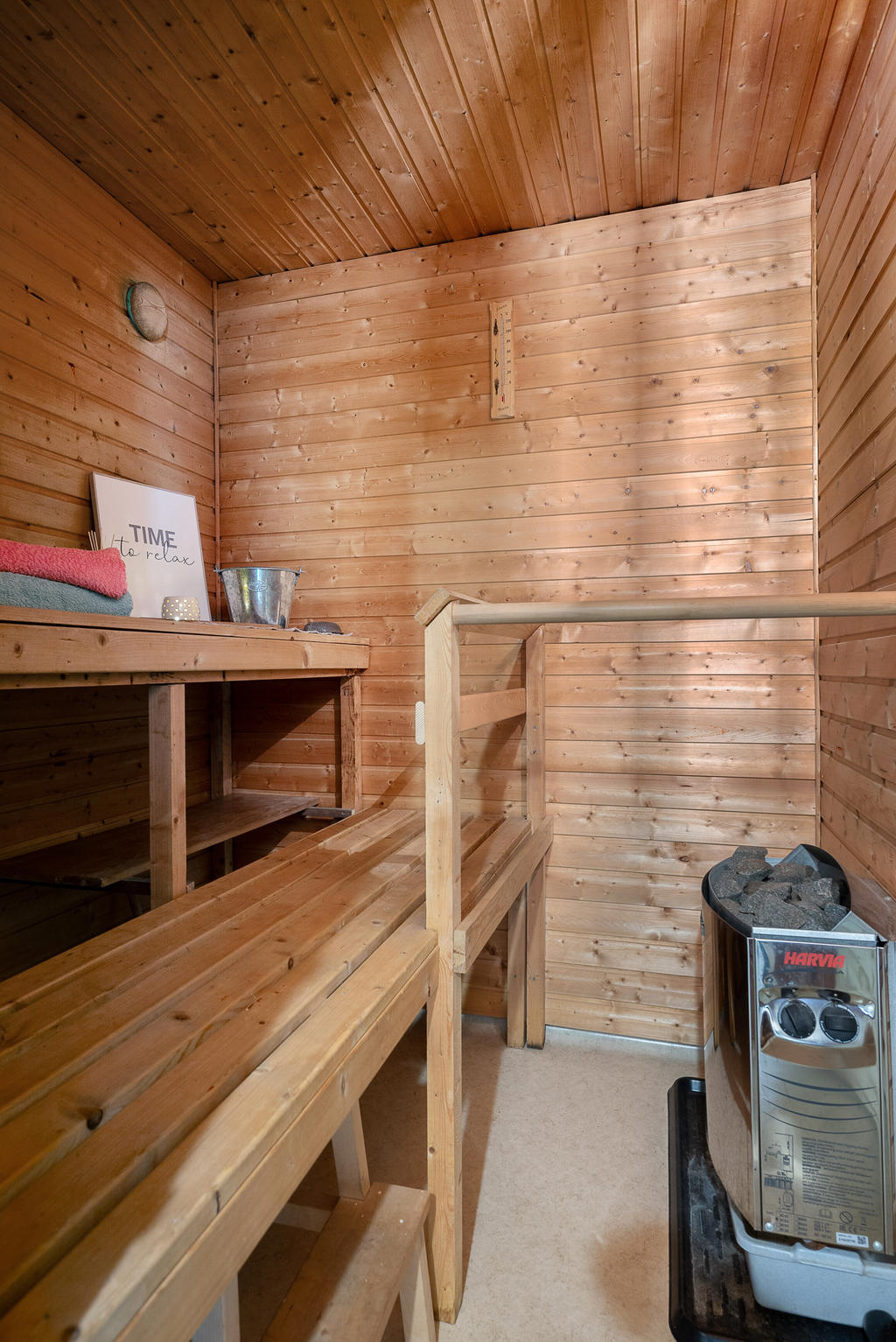 Bastu invid duschrum