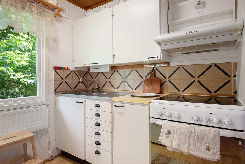 Praktiskt litet kök