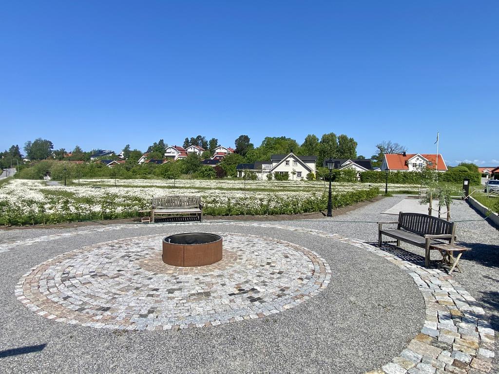 Torget vid boulebanan i Älvnäs