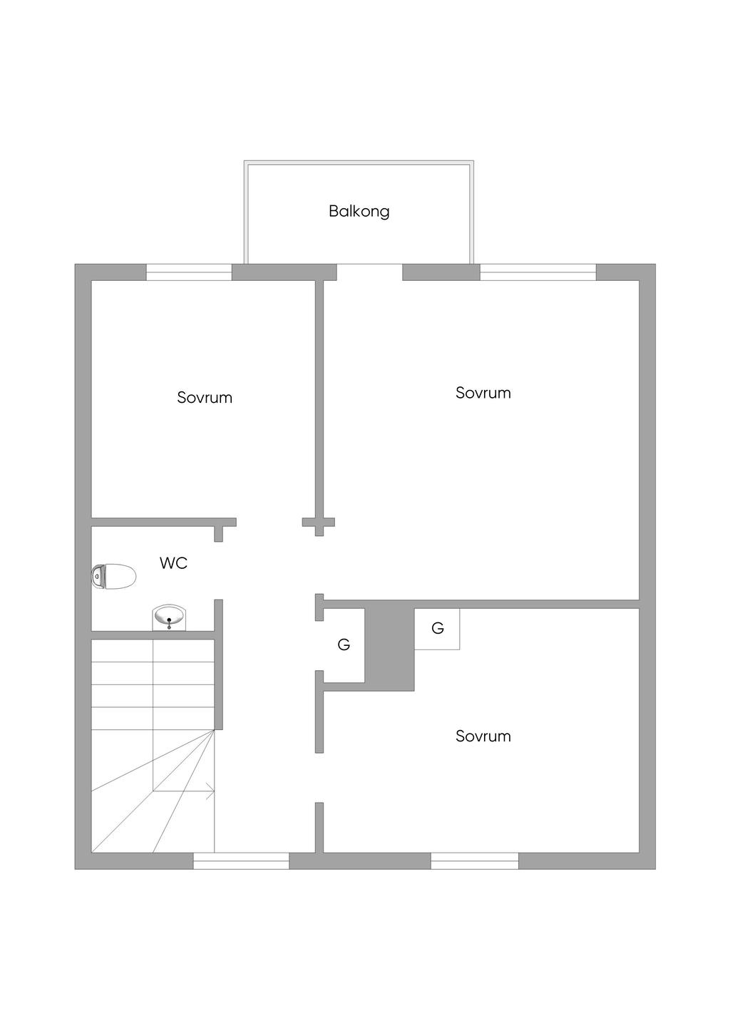Övre plan