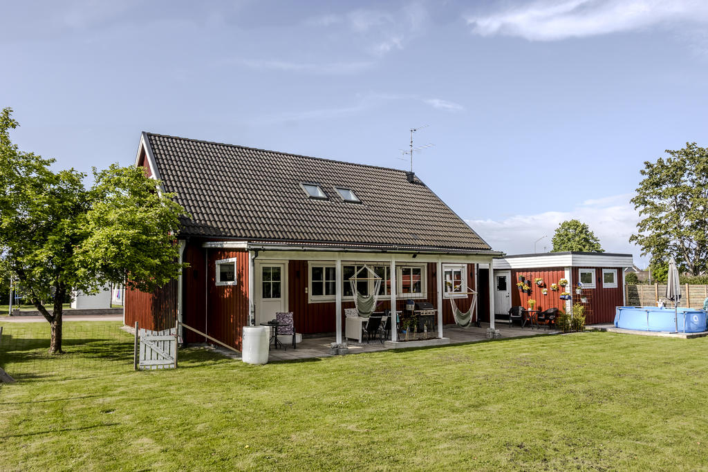 Baksidan i soligt söderläge