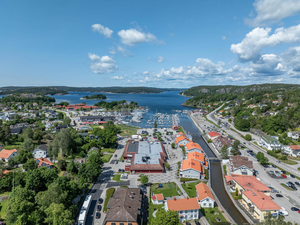Översiktsbild Henån centrum