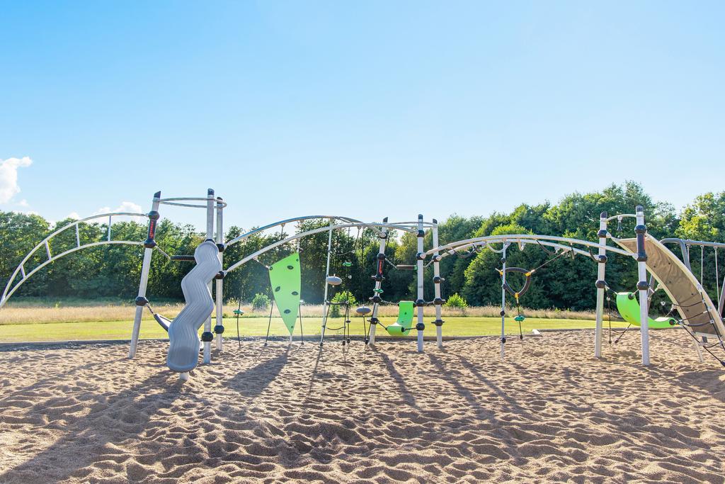 Utomhusgym och lekplats i Slöinge 