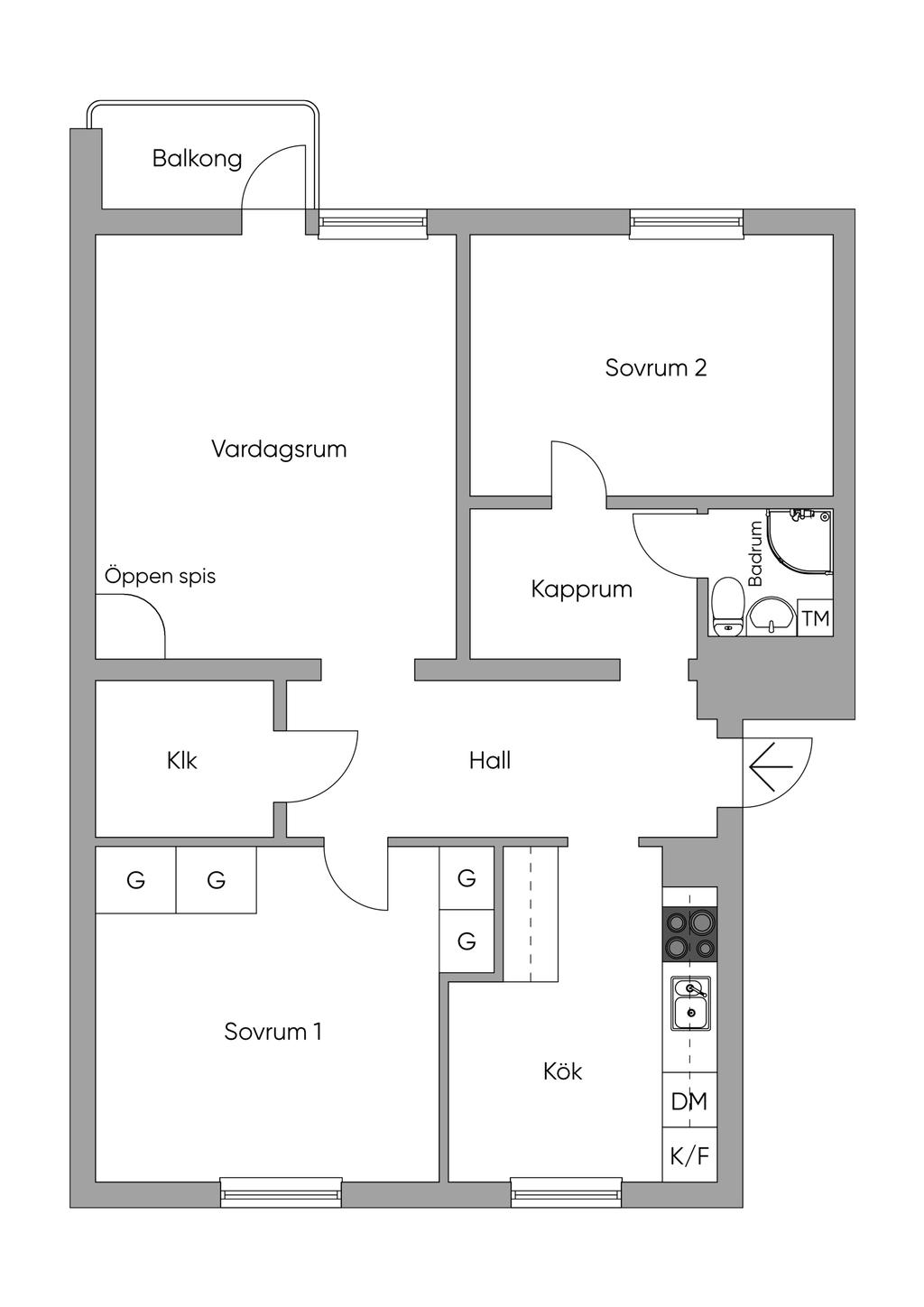 Planlösning 