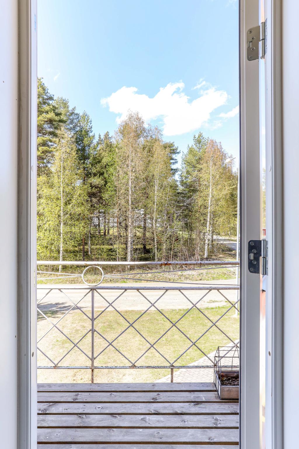 Utsikt från balkong