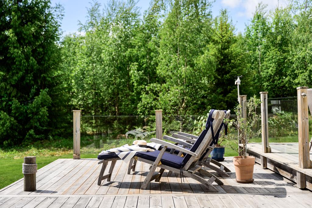 Härlig uteplats med rogivande läge