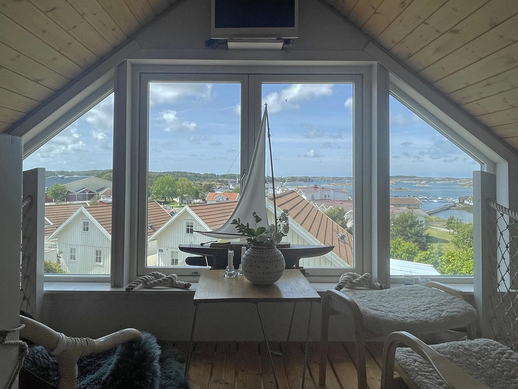 Magisk vy från loftet.