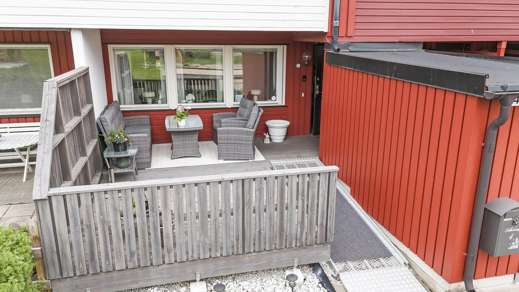 Entré med uteplats