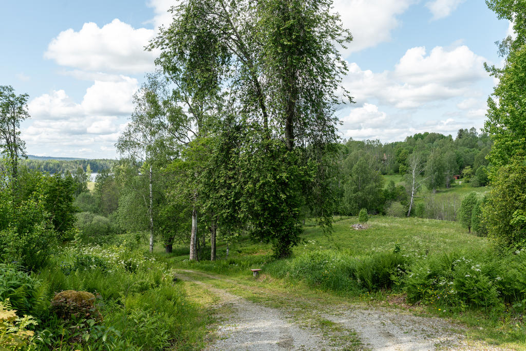 Vägen ner till badplats