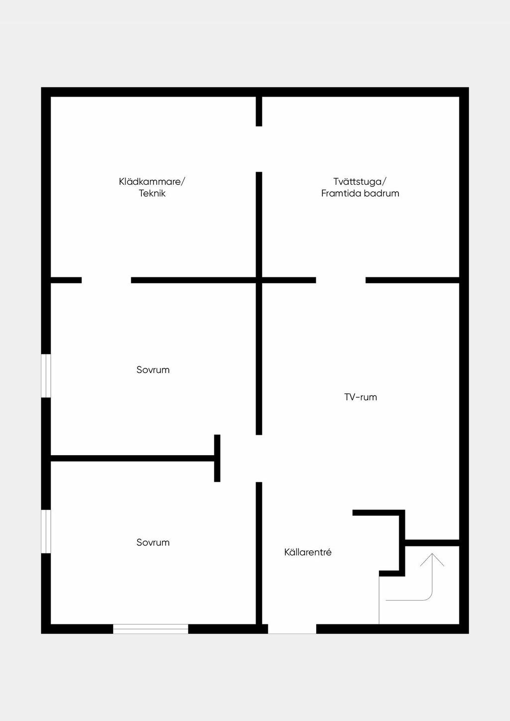 Souterrängplan
