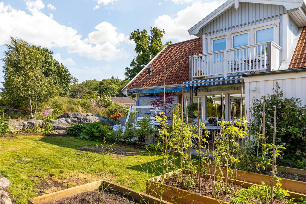 Perfekt liten trädgård för dig med odlingsintresse