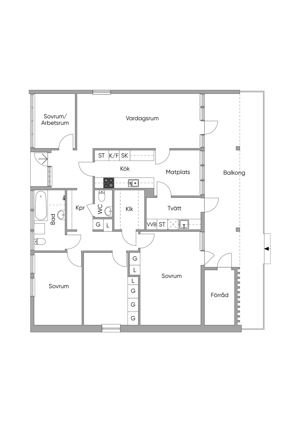 Planlösning