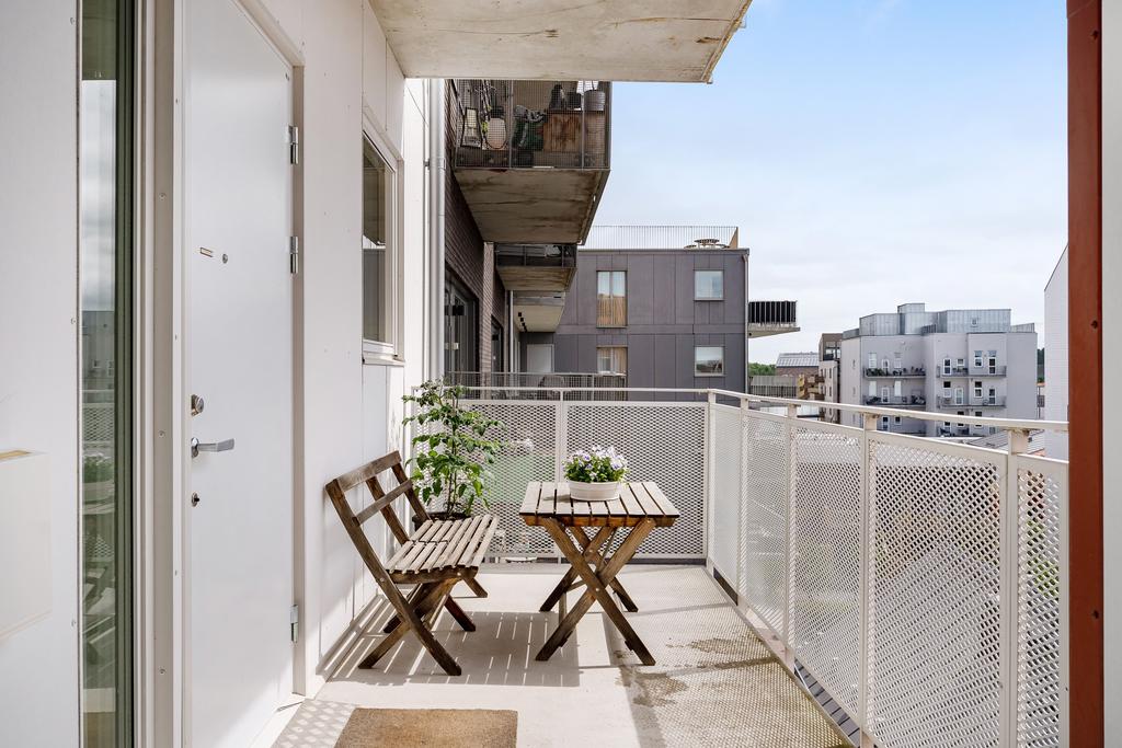 Loftgång mot innergård