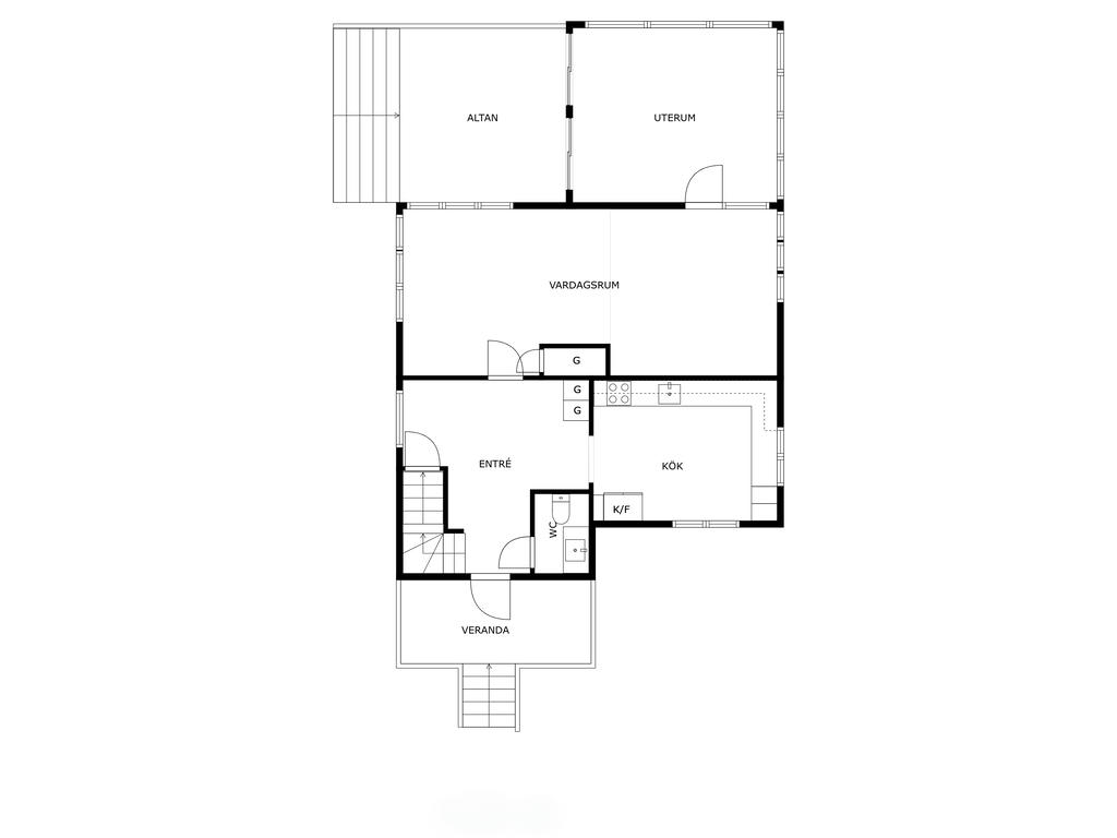 Planritning entréplan