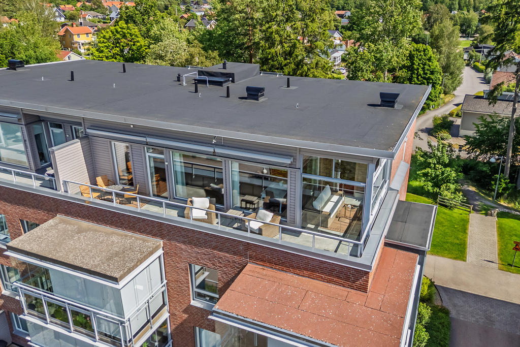 Exklusiv takvåning på Ångloksgatan 7.