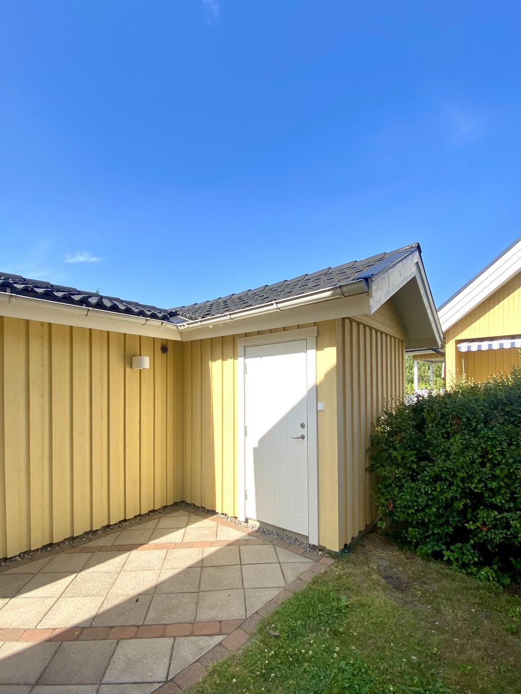 Förråd bakom garaget