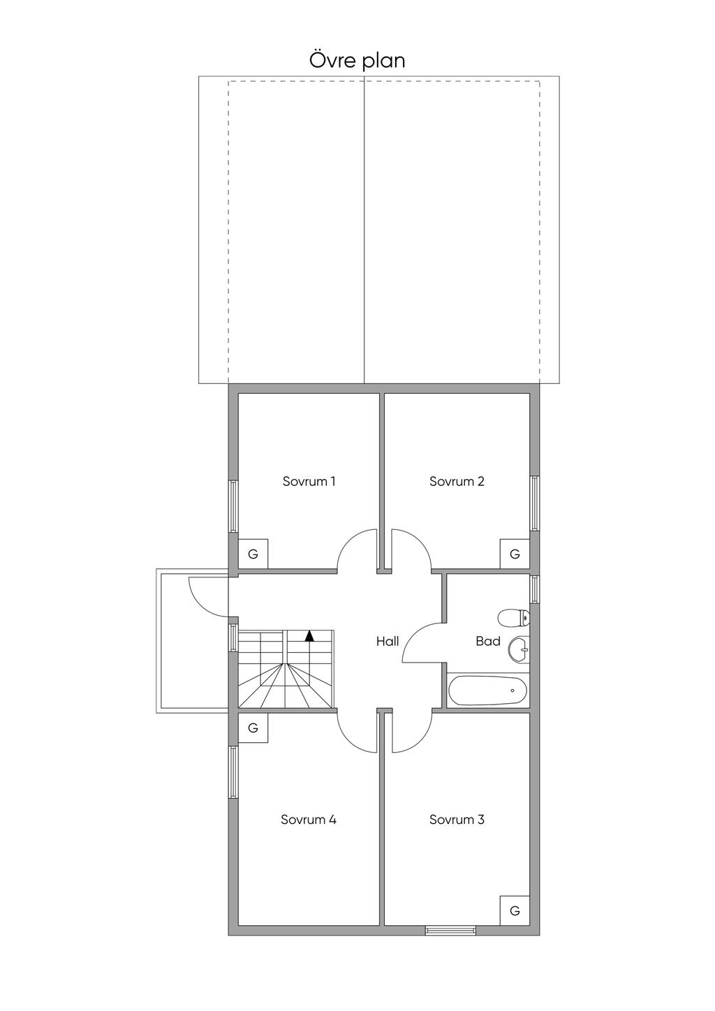 Övre plan
