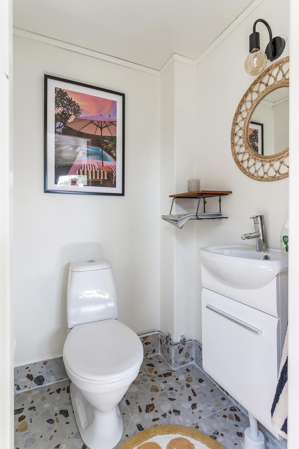 Wc i uthuset 