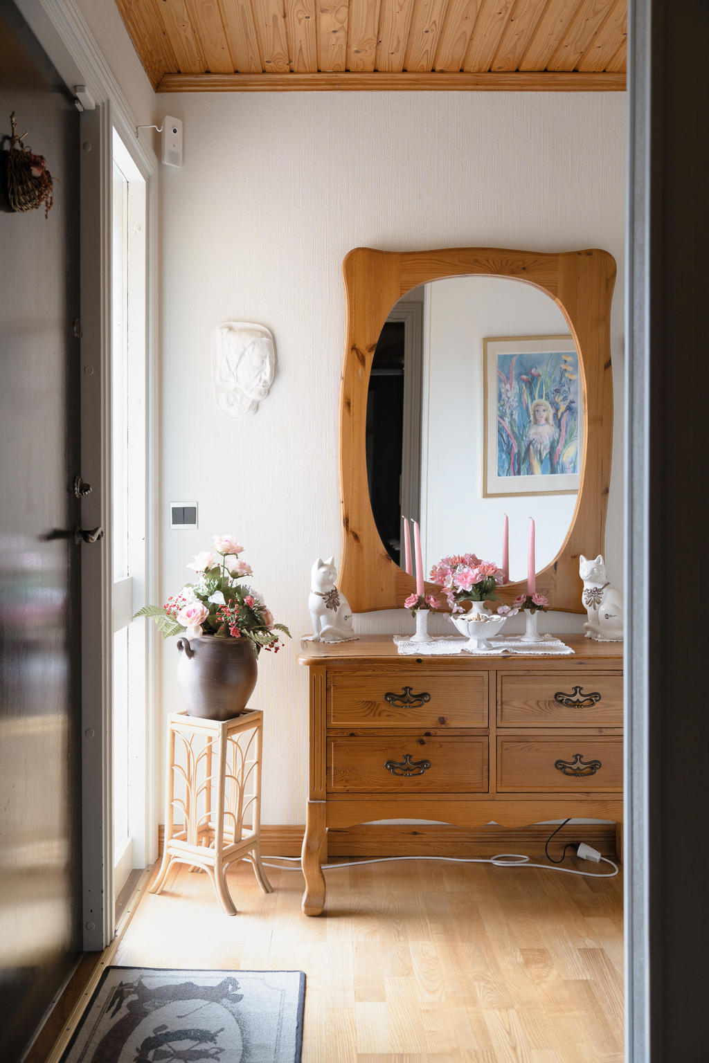 Hall med avhängningsmöjligheter
