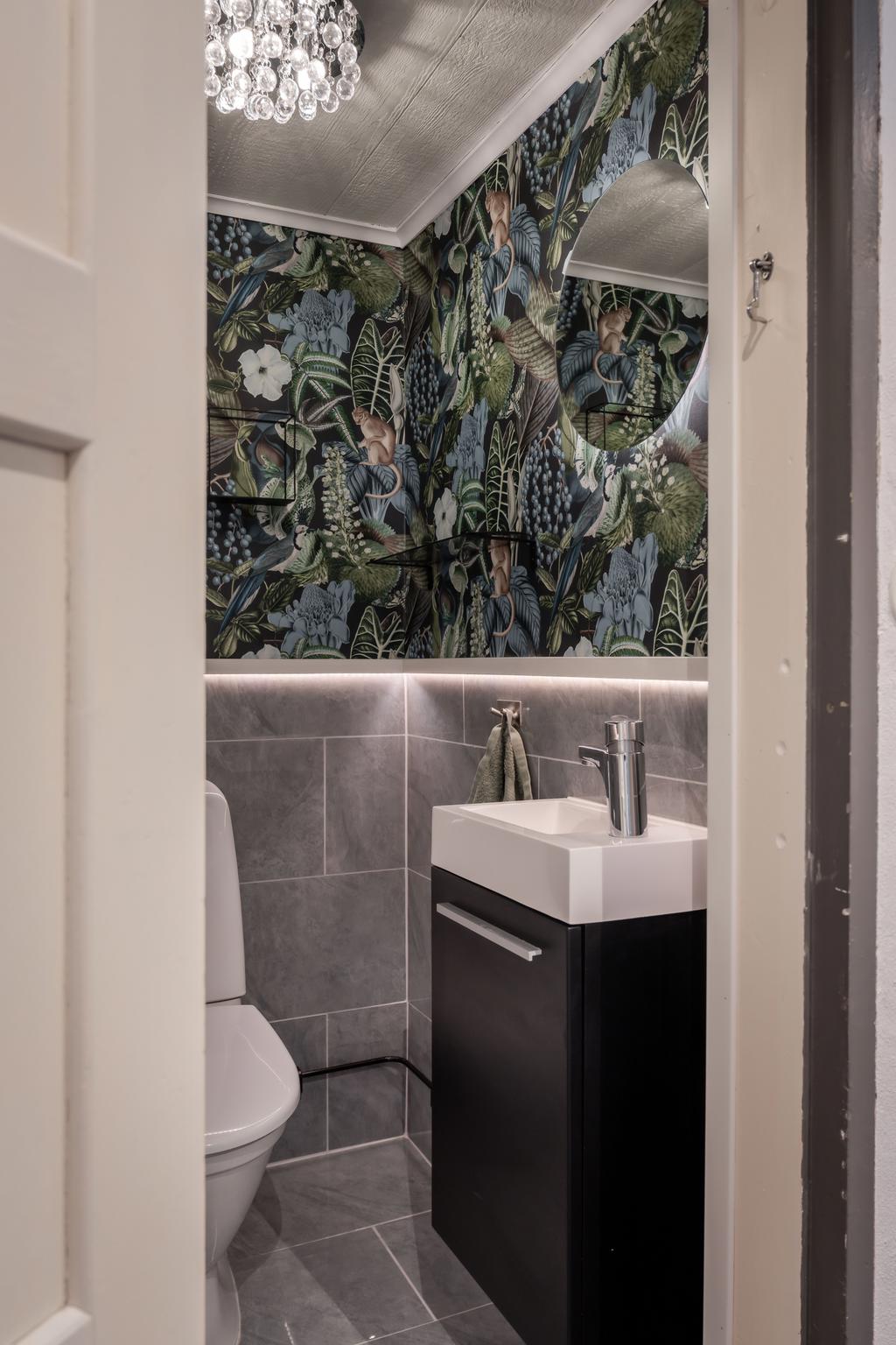 WC på källarplan