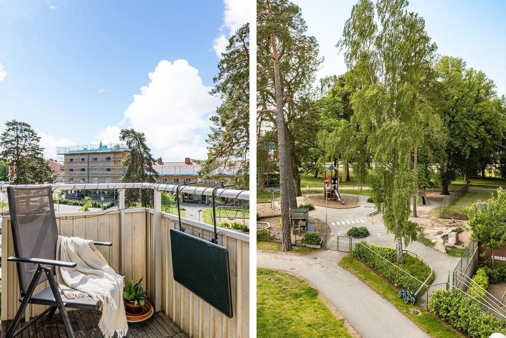 Balkong i söderläge