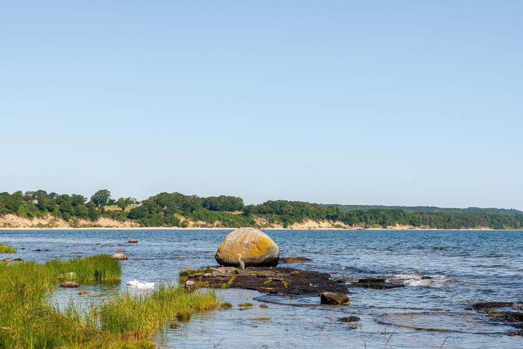 Stranden på Viks fiskeläge