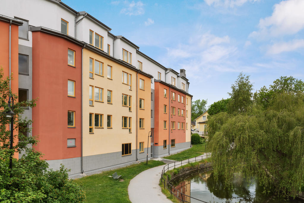Trädgårdsgatan 2D vy från öster