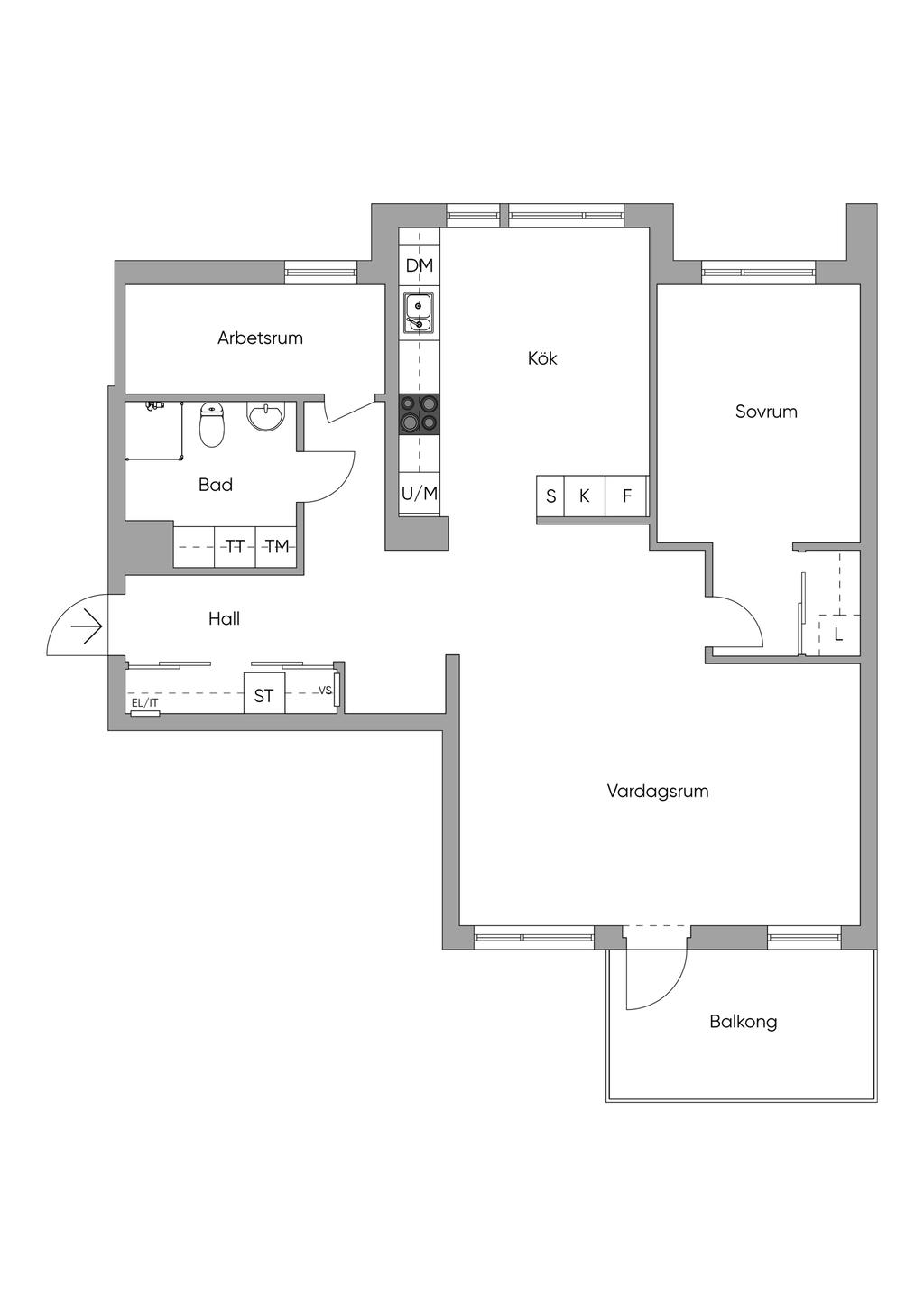 Planlösning