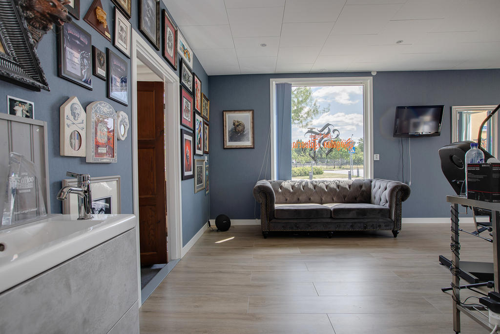 Lokal som hyrs ut till tatuerare idag