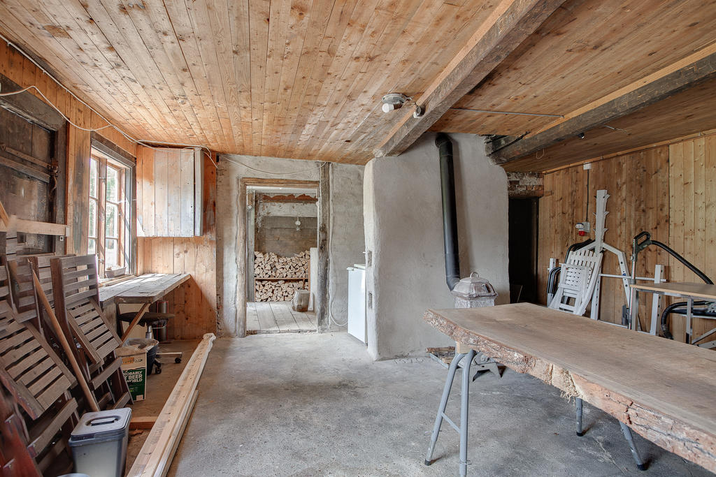 Markplan på gårdshuset