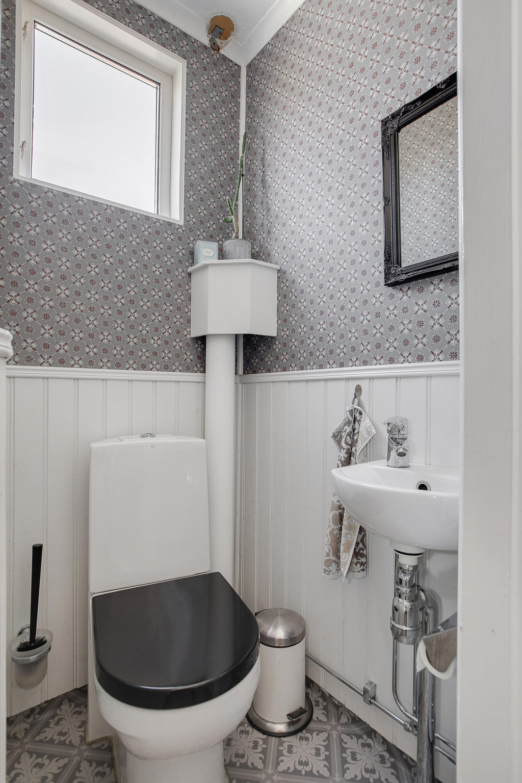 WC i badrummet