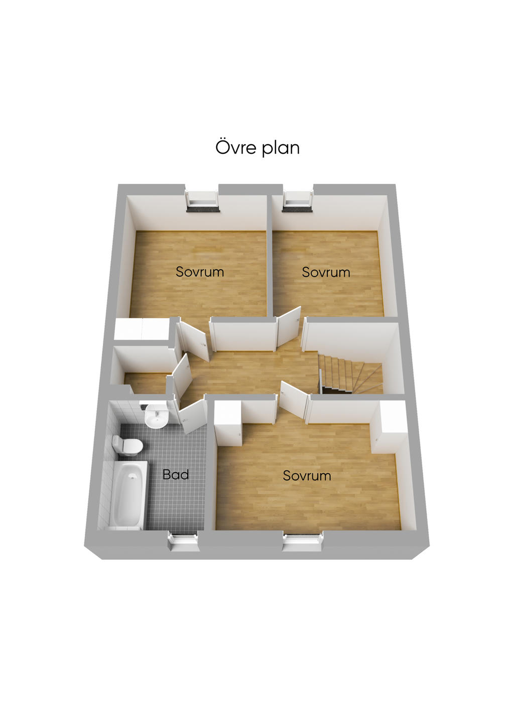 Övre plan 3D