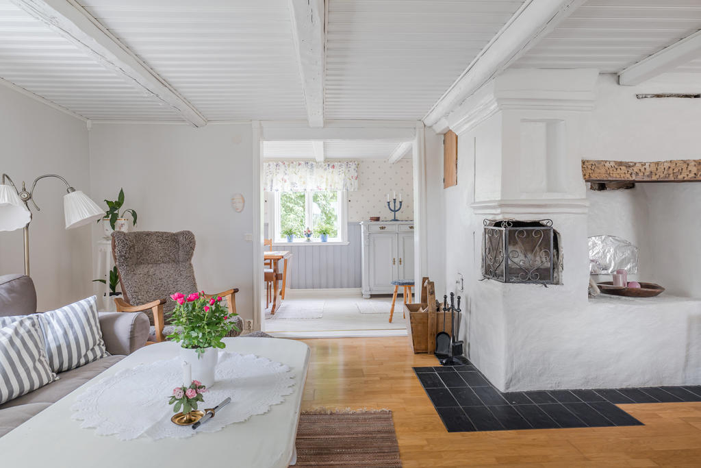 Öppen trevlig planlösning