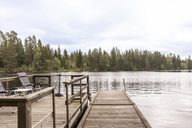 Brygga på annans mark