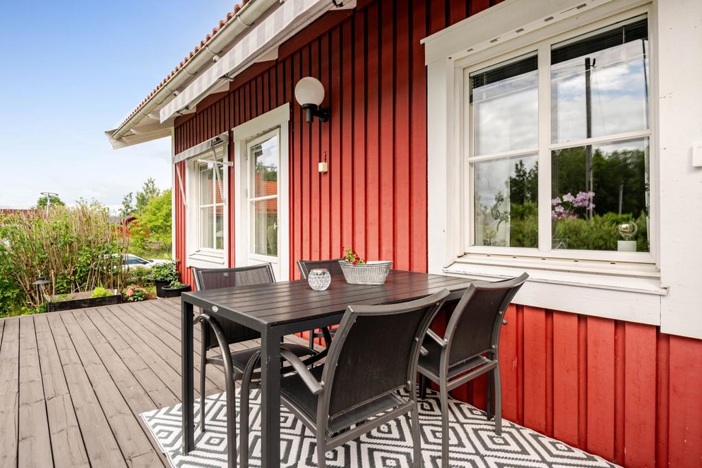 Här finns gott om plats för både vänner och familj för att umgås. 