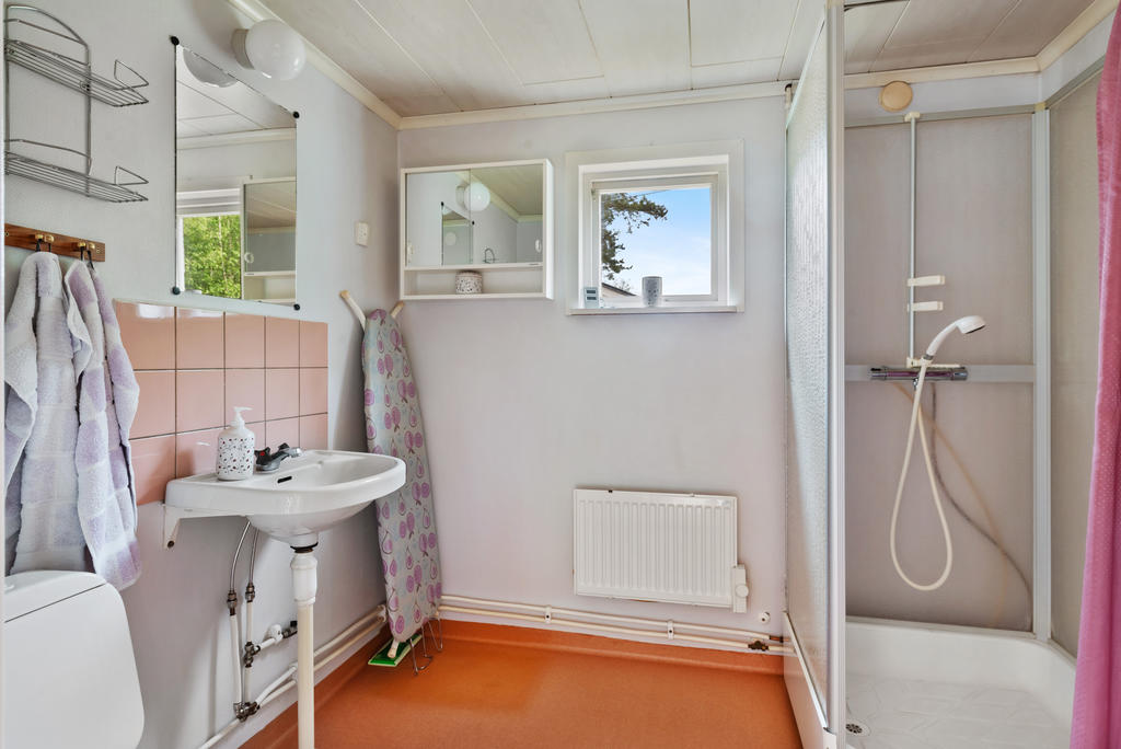 Duschrummet med wc