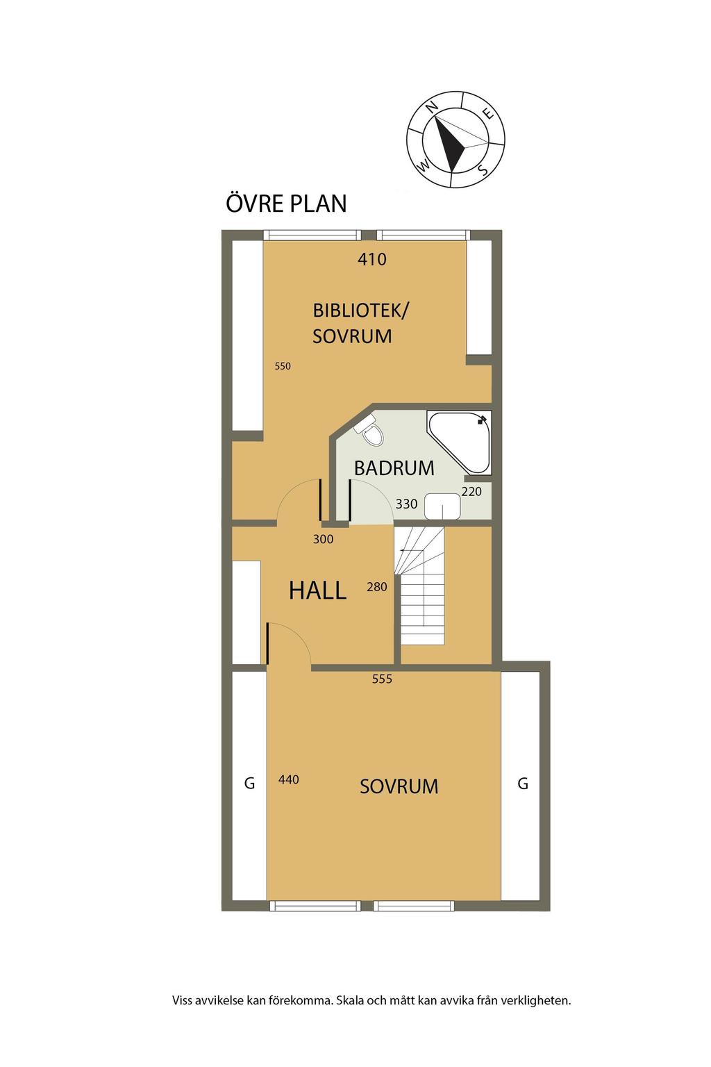 Övre plan