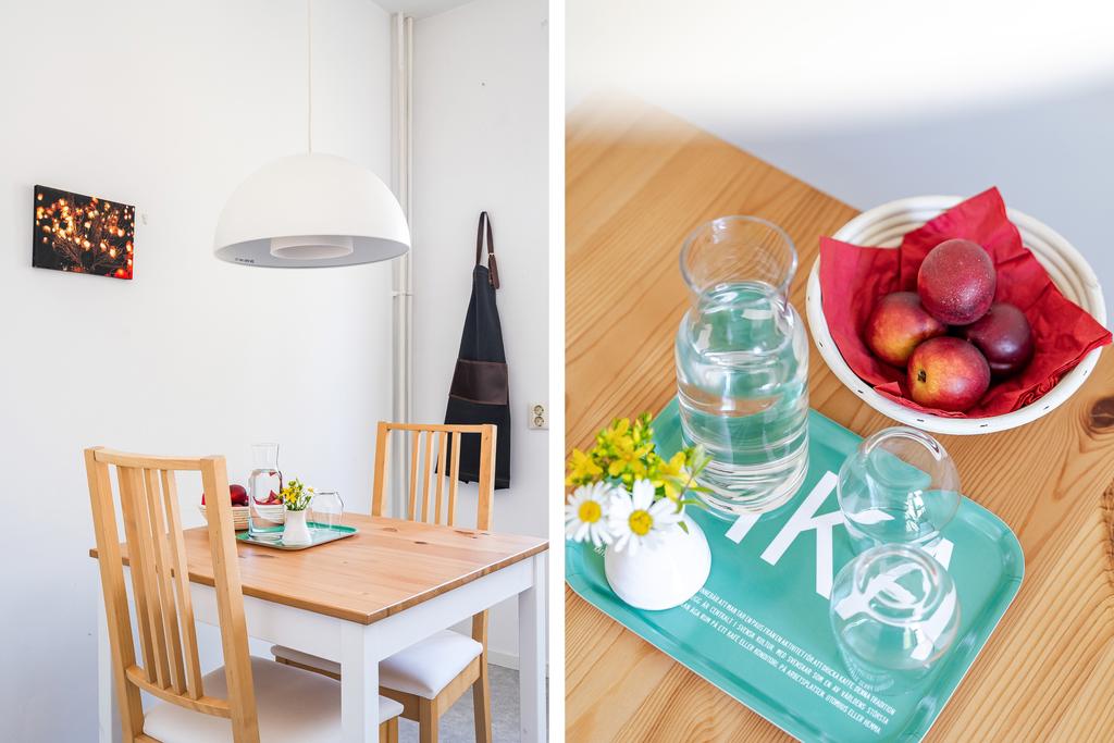 Plats för matbord