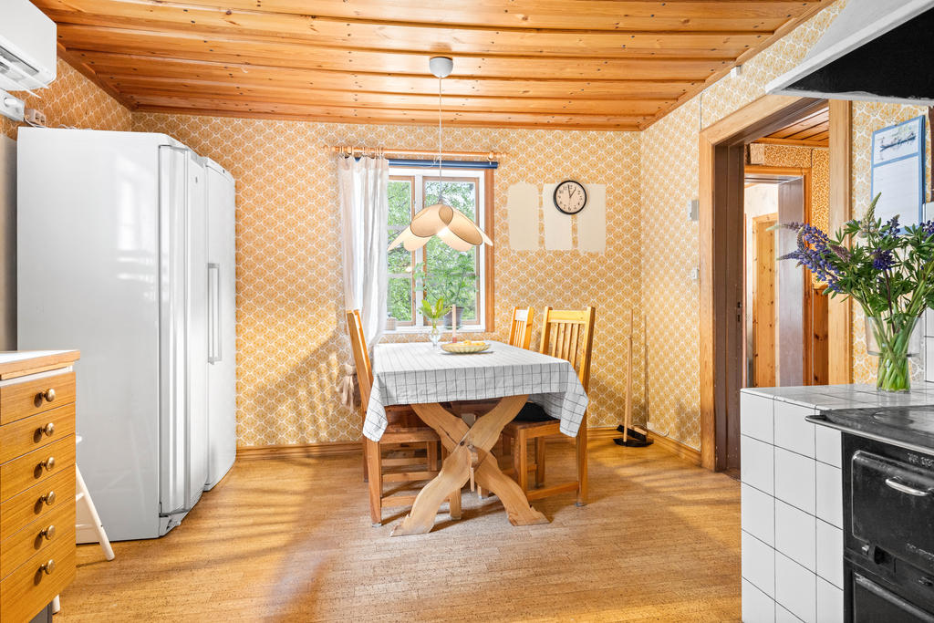 Plats för matbord i köket